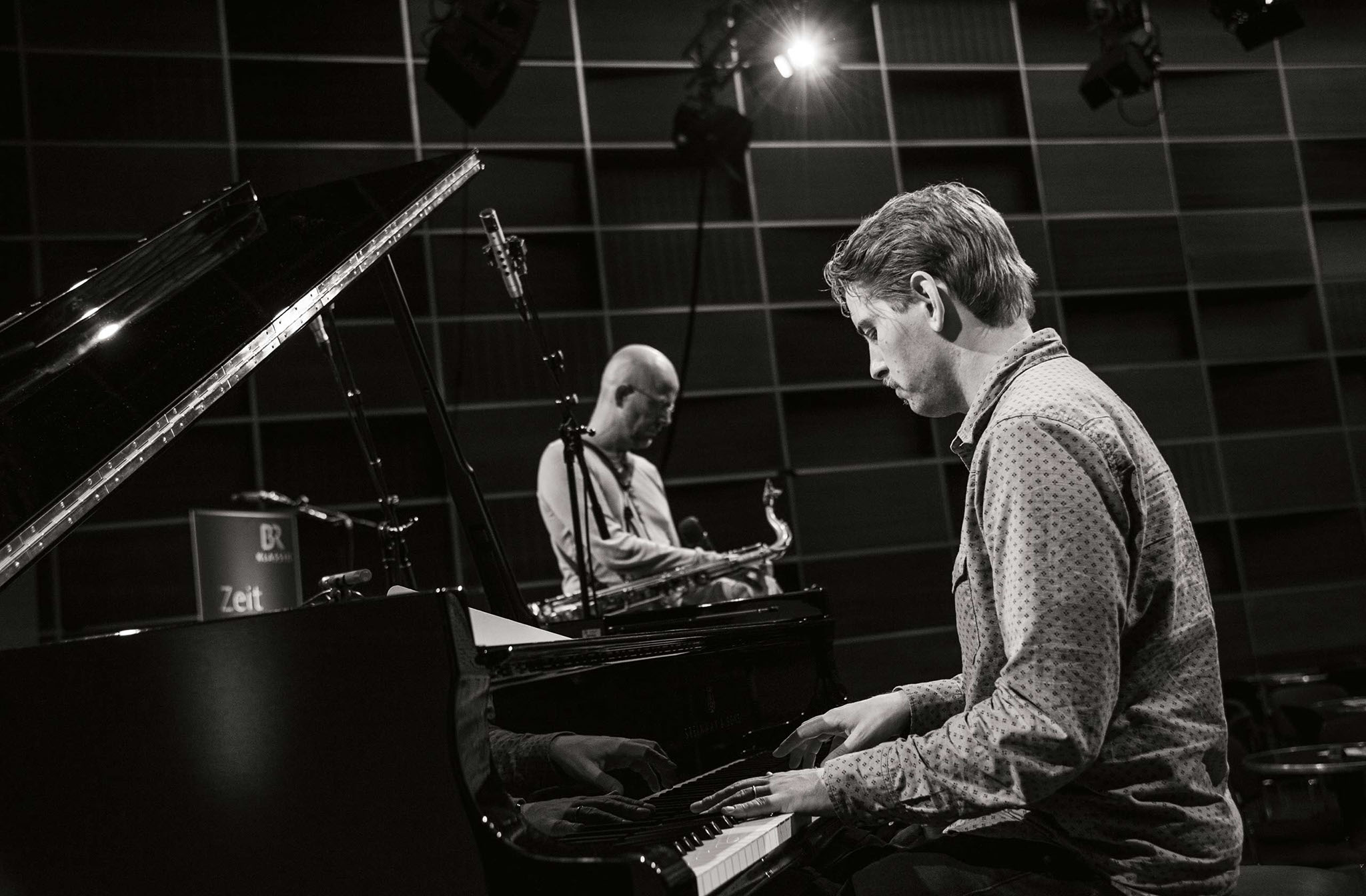 Jason Seizer with Pablo Held at BR Munich