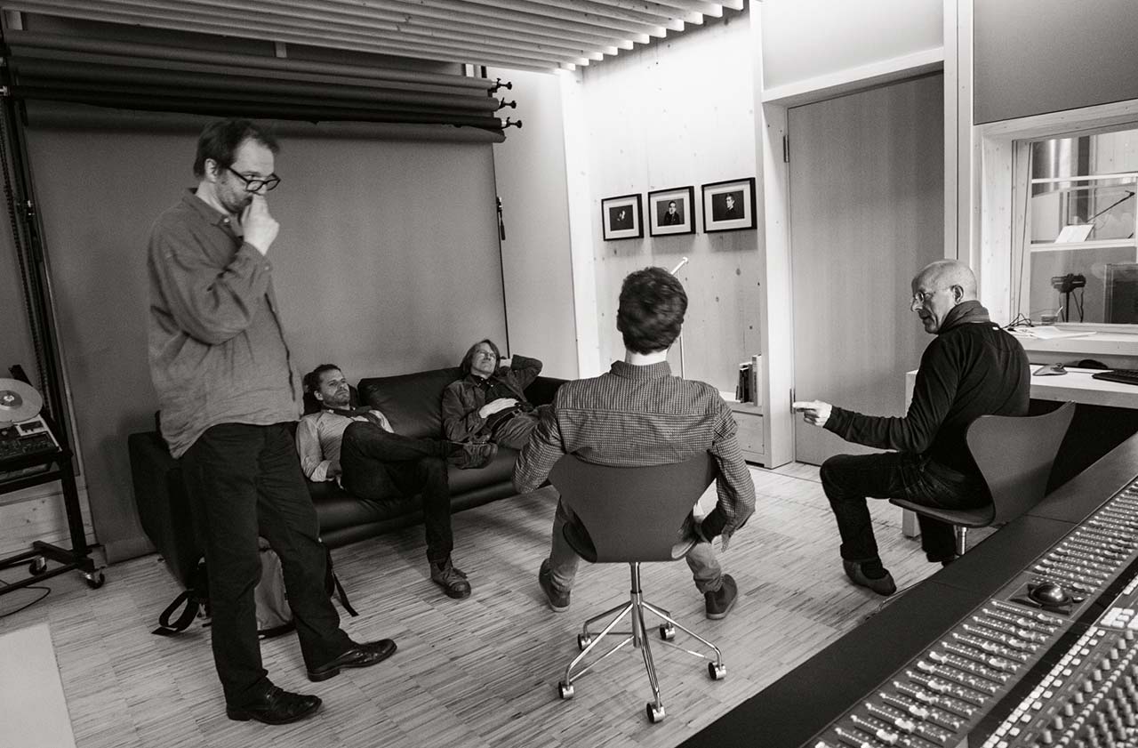 Recording with Christian Weidner Quartet at Kyberg Studio